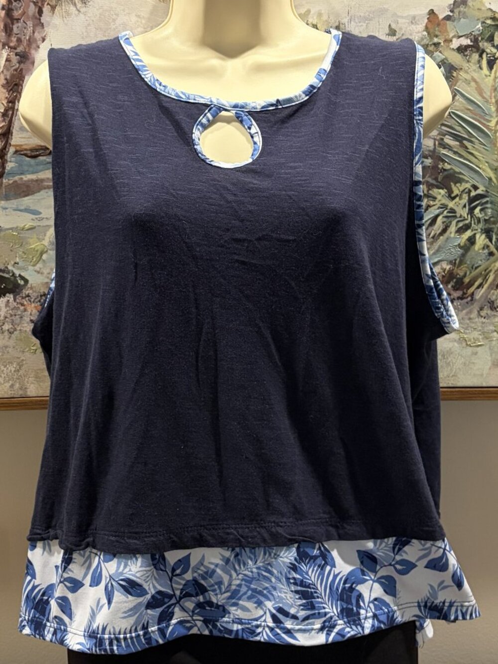 Emily Daniels Layered Look Tank Top